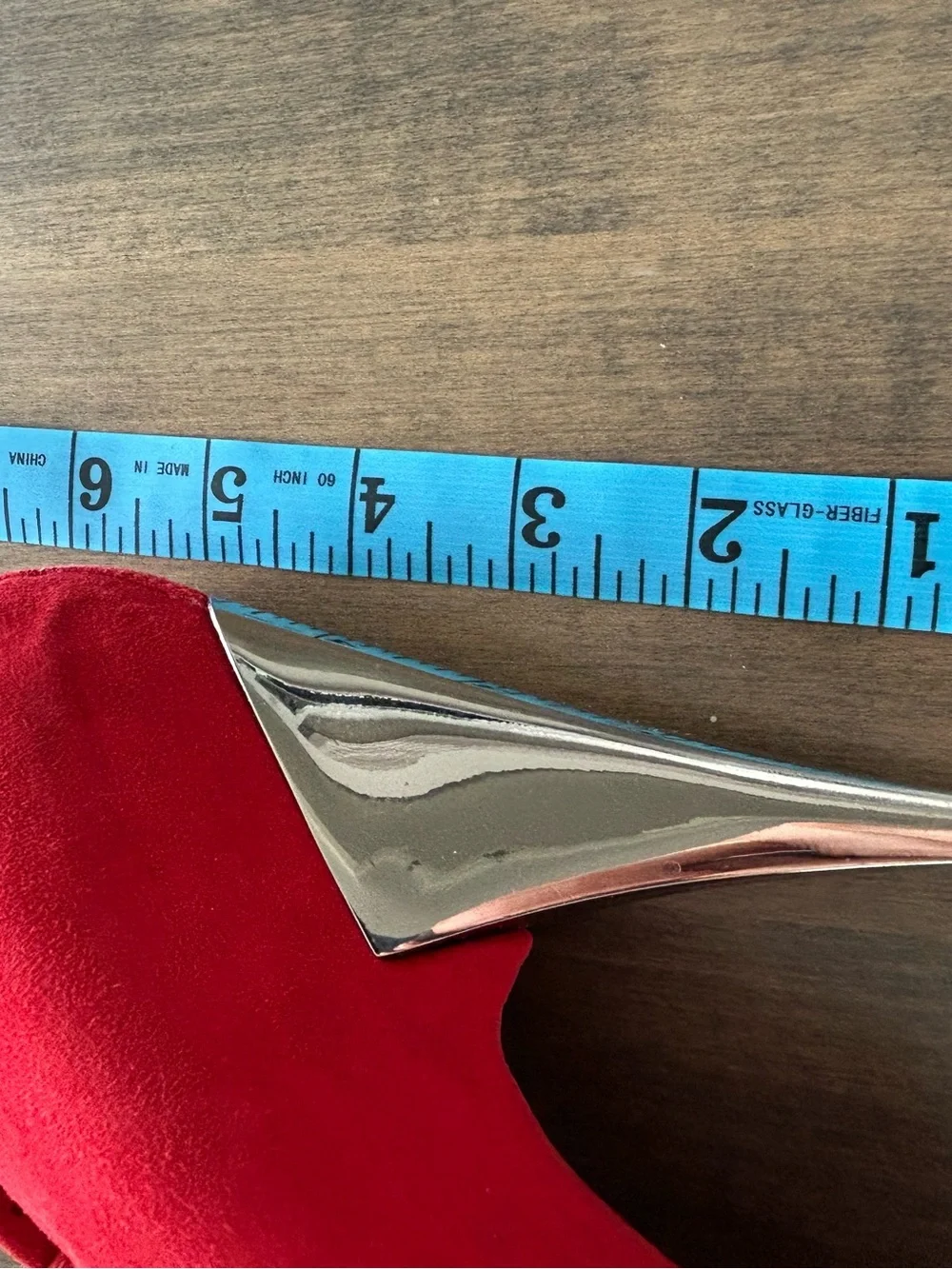 ♥️♥️🌹🌹Red Suede Peep-Toe Ankle-Strap Heels 🌹♥️🌹🌹